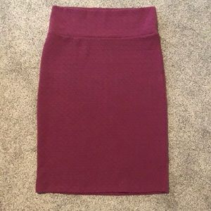 LuLaRoe medium Cassie pencil skirt